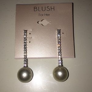 Pearl earrings